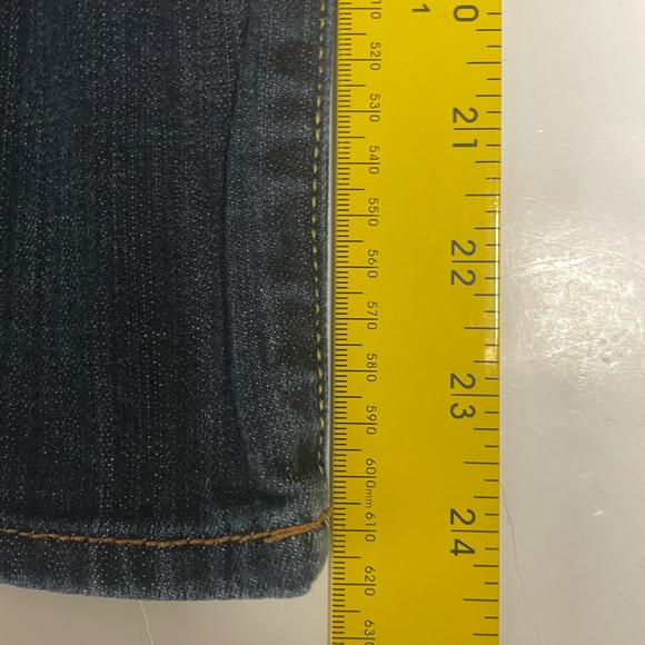 Lucky Brand Dark Blue Low Rise Sweet and Cropped Jeans Women’s 12/31 - Picture 9 of 13
